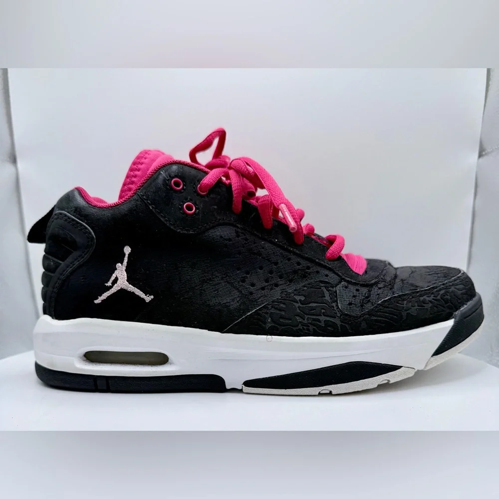 Nike Girls Air Jordan‎ After Game 2 487605-009 Black Sneaker Shoes Size 6Y